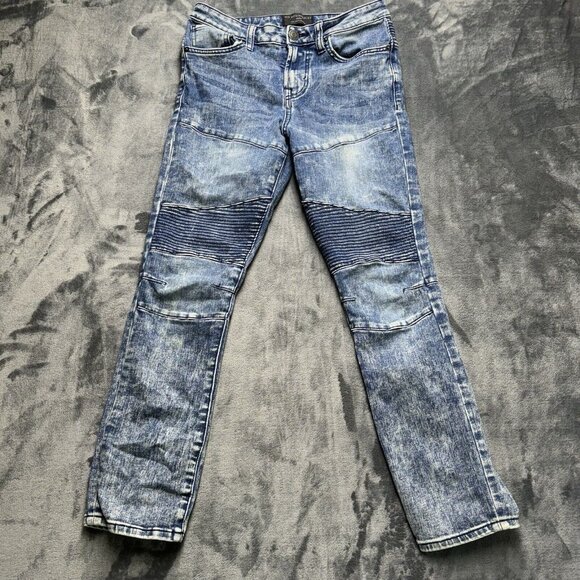 Nobo No Boundaries Jeans Men's 28 x 30 skinny straight blue Flex‎ stretch denim - Picture 1 of 6